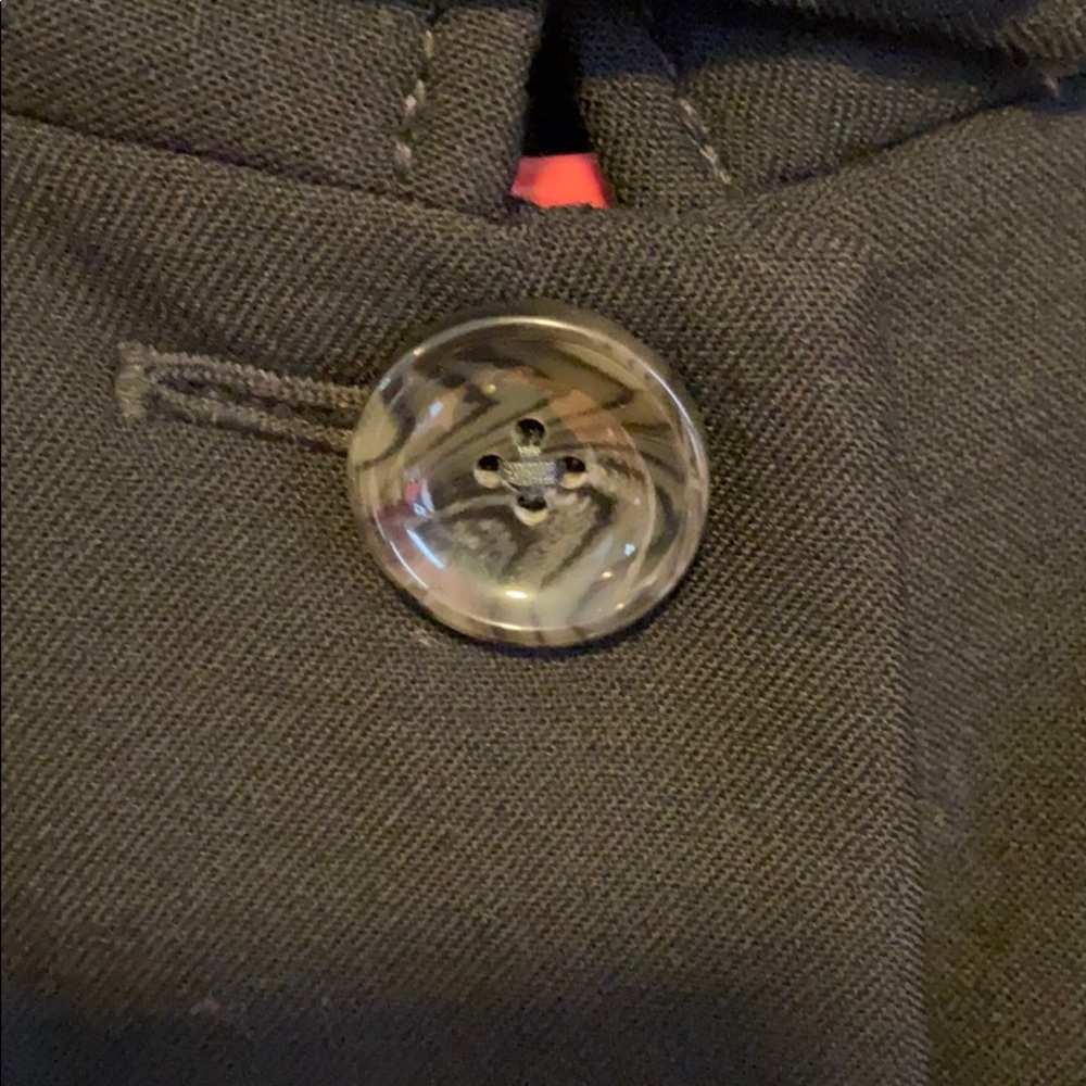 Banana Republic black Swing wool coat - Picture 2 of 12